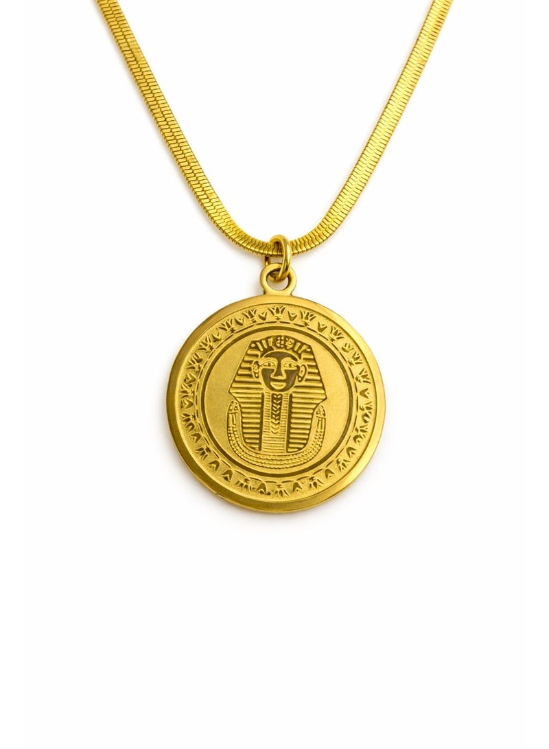 سلسله على شكل عملة مصرية